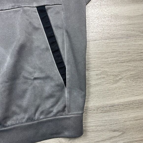 Nike Jacket Mens Medium Gray Washed Zip Sportwear Pockets - Picture 5 of 13